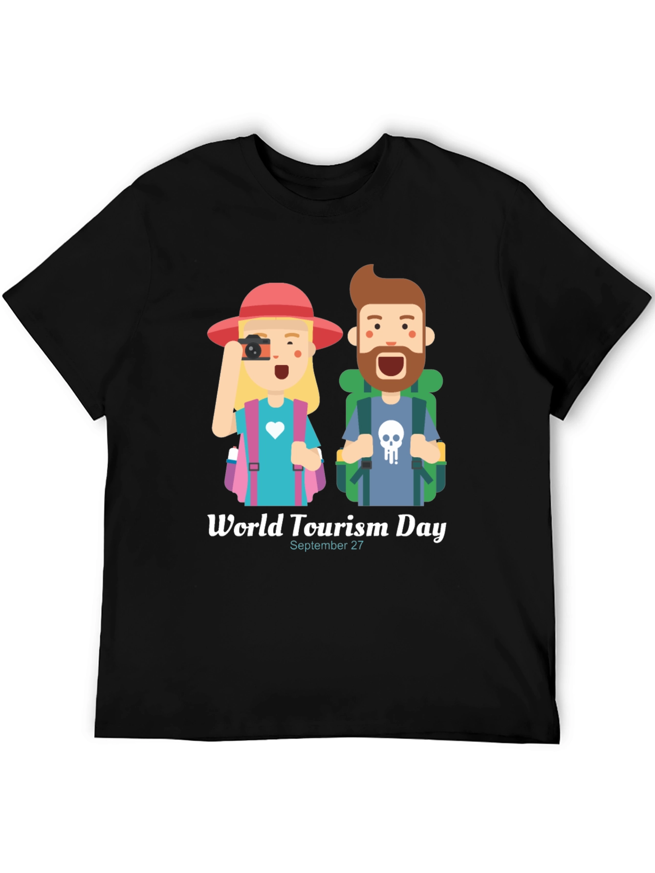 World Tourism Day Graphic T-Shirt - September 27th