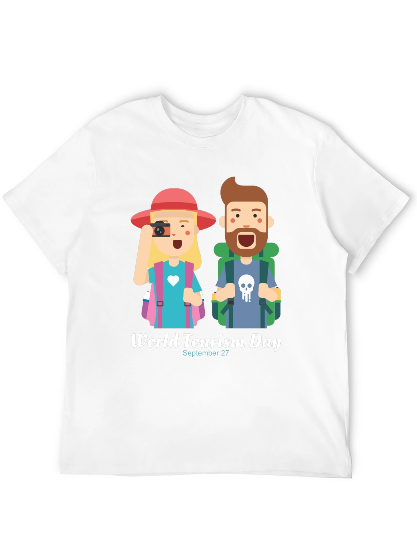 World Tourism Day Graphic T-Shirt - September 27th