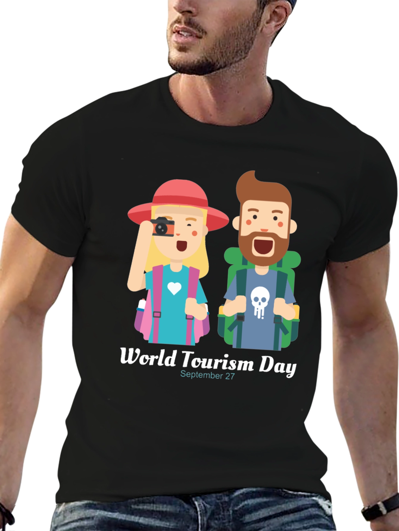 World Tourism Day Graphic T-Shirt - September 27th