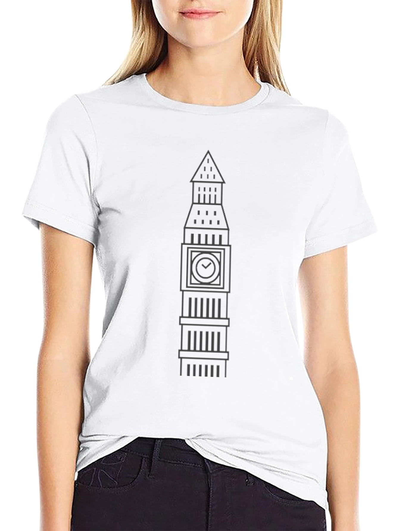Big Ben Graphic Tee - London Landmark T-Shirt