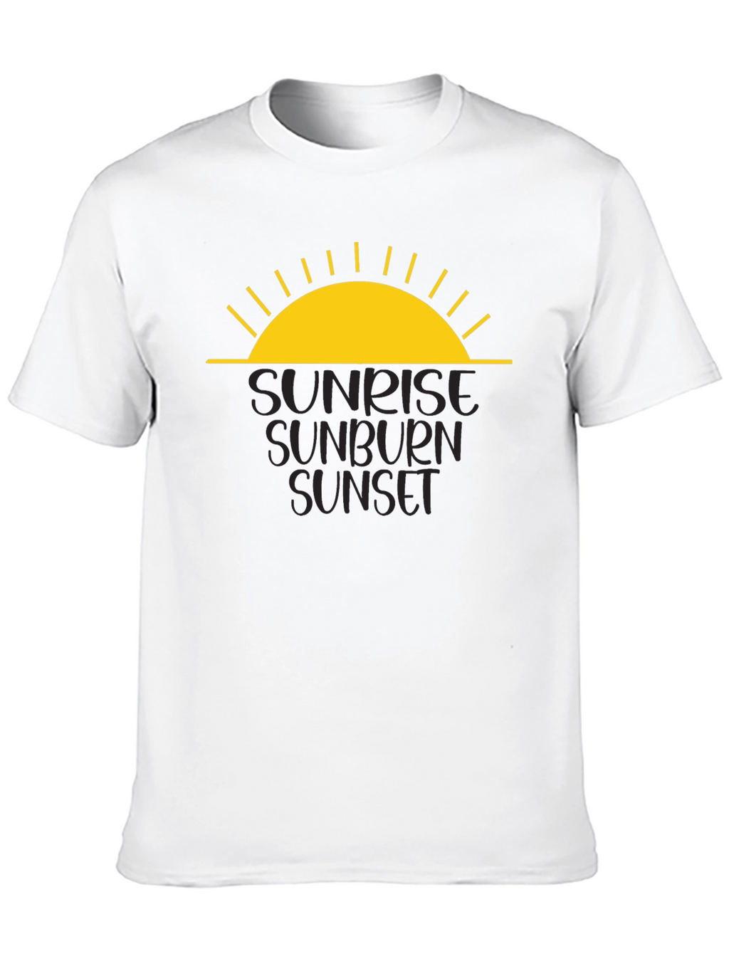 Sunrise Sunburn Sunset Graphic Tee