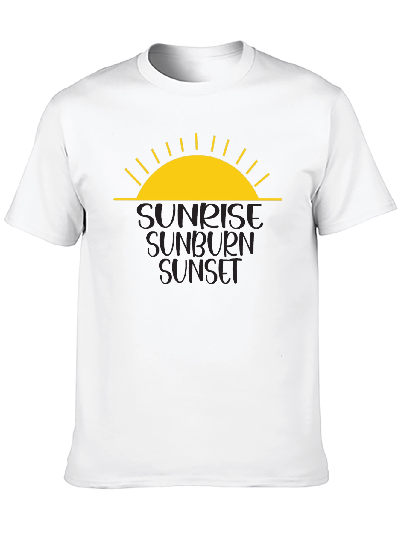 Sunrise Sunburn Sunset Graphic Tee