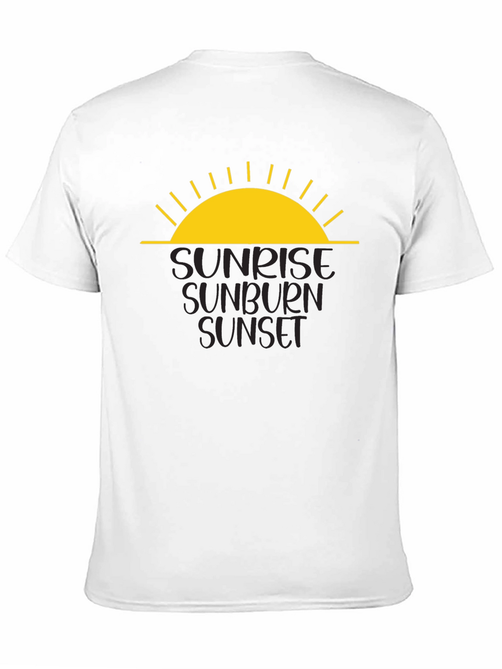Sunrise Sunburn Sunset Graphic Tee