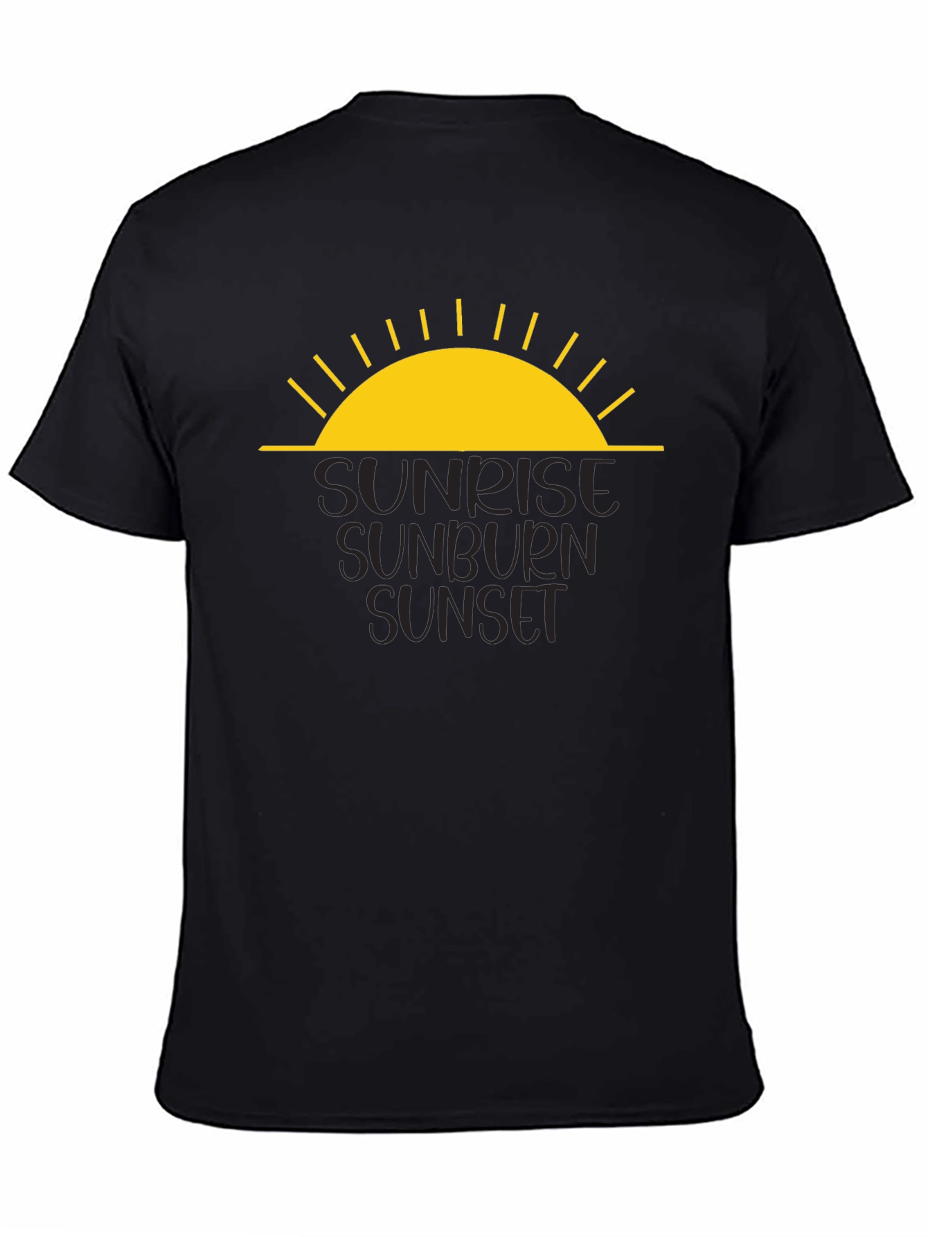 Sunrise Sunburn Sunset Graphic Tee