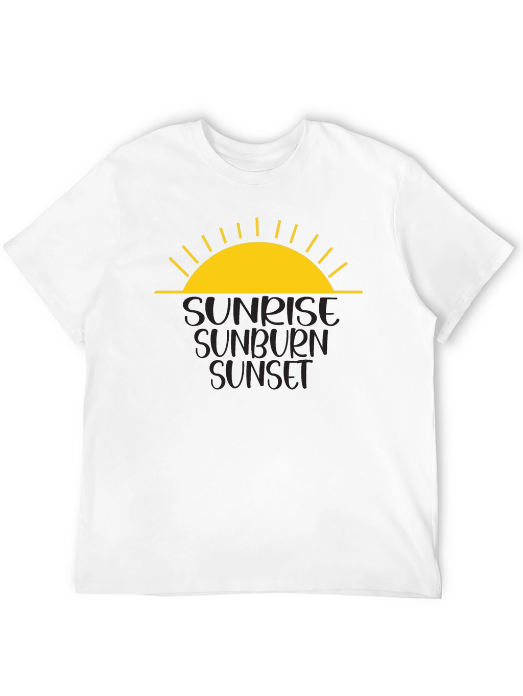 Sunrise Sunburn Sunset Graphic Tee