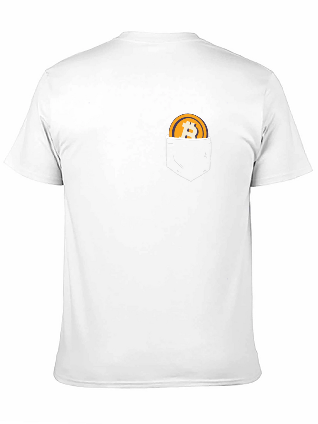 Bitcoin Pocket Tee - Crypto T-Shirt