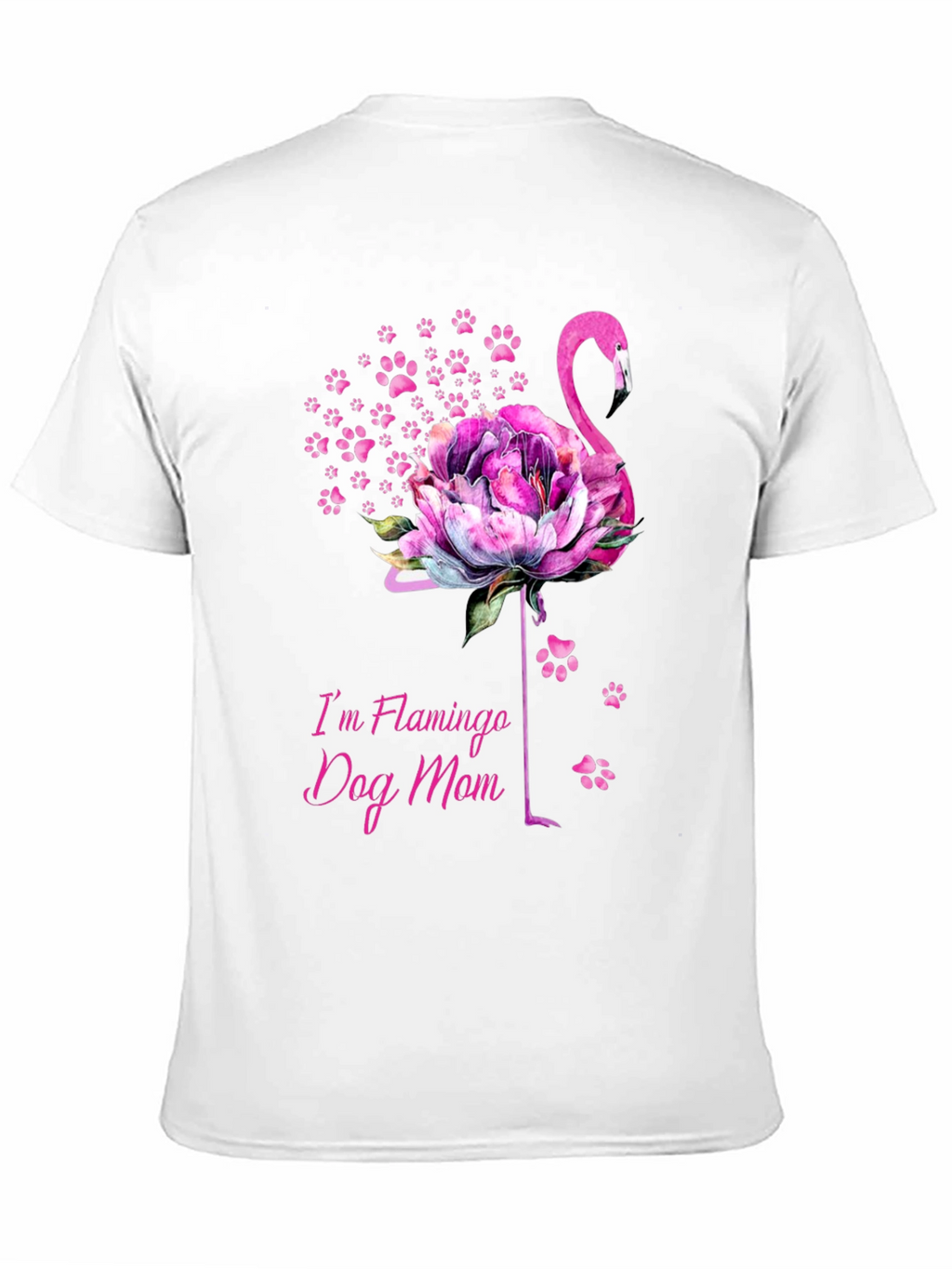 Im Flamingo Dog Mom Graphic Tee