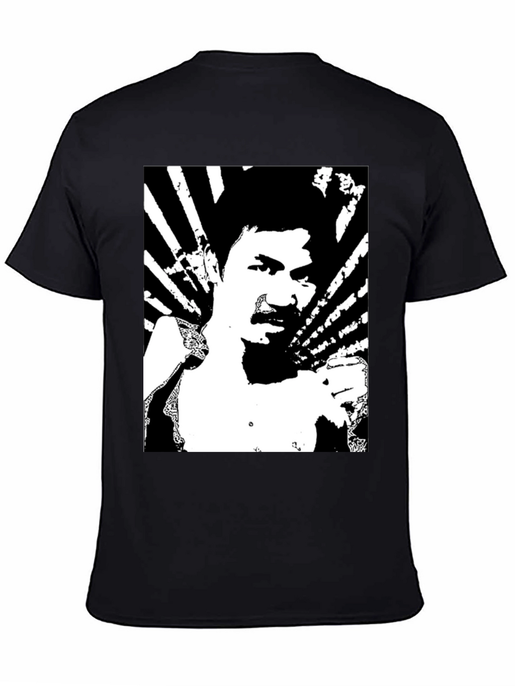 Black Pacquiao Graphic Tee