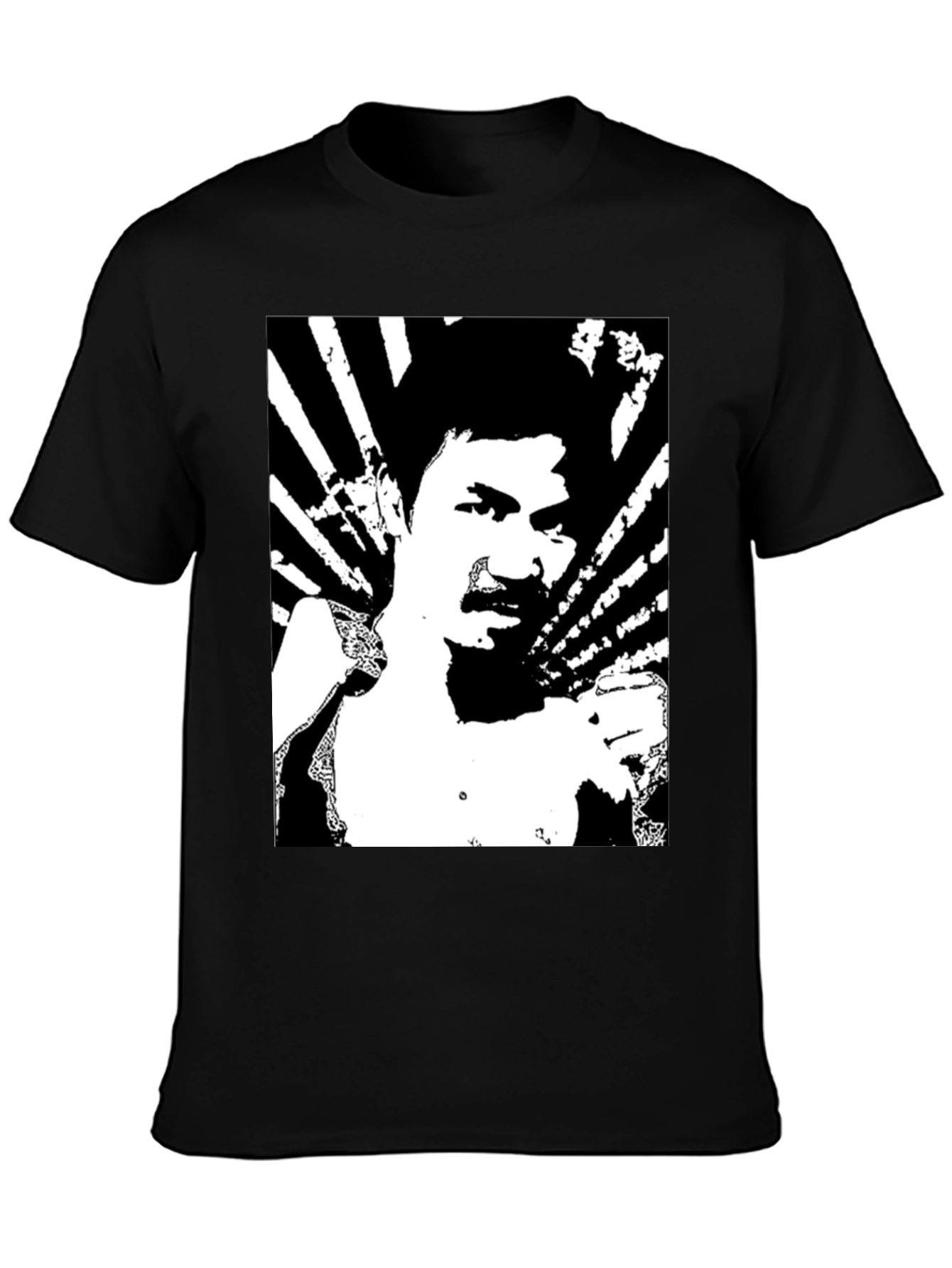 Black Pacquiao Graphic Tee