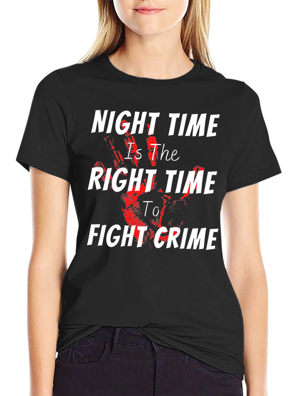 Night Time is The Right Time Graphic Tee