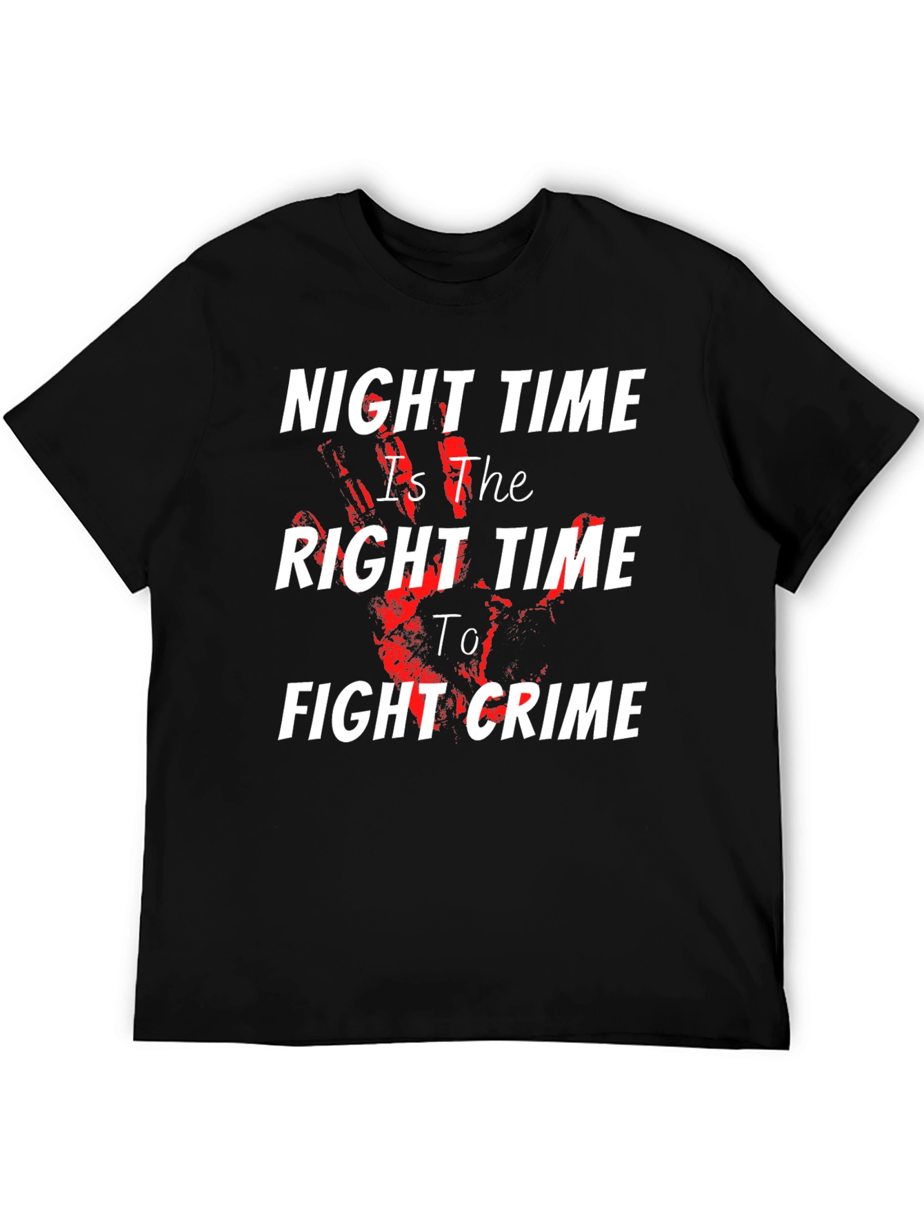 Night Time is The Right Time Graphic Tee
