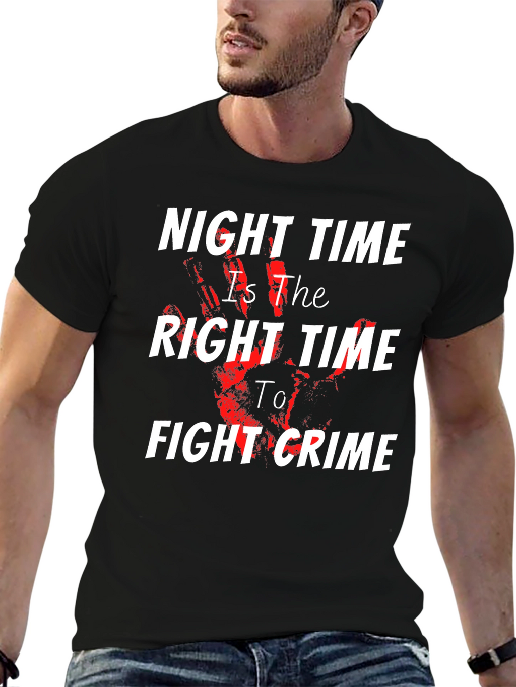 Night Time is The Right Time Graphic Tee