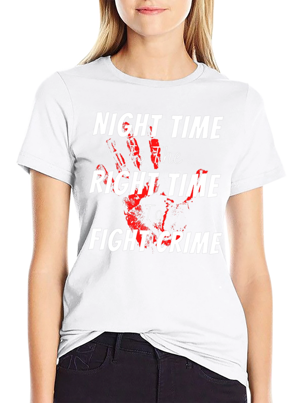 Night Time is The Right Time Graphic Tee