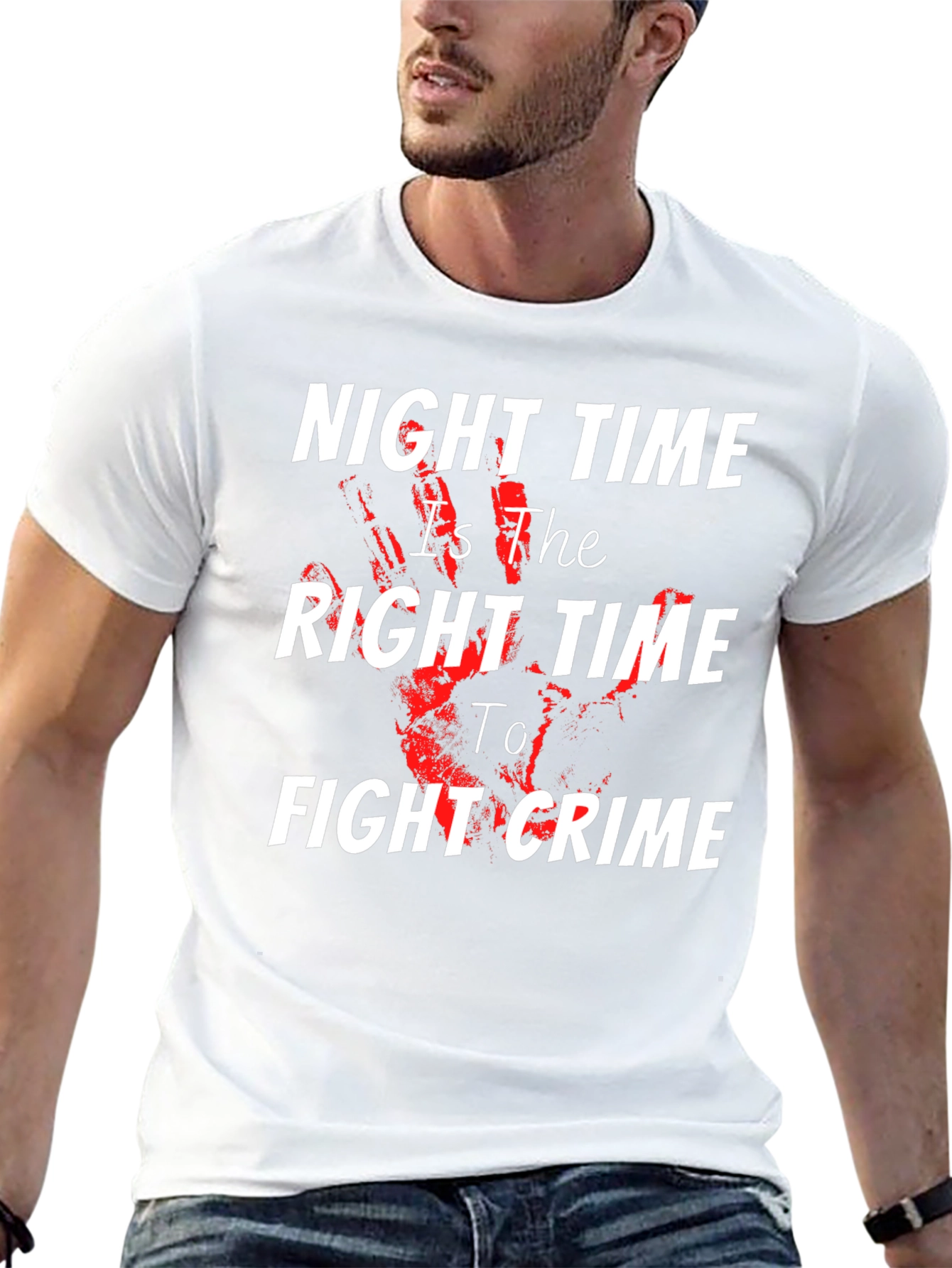 Night Time is The Right Time Graphic Tee