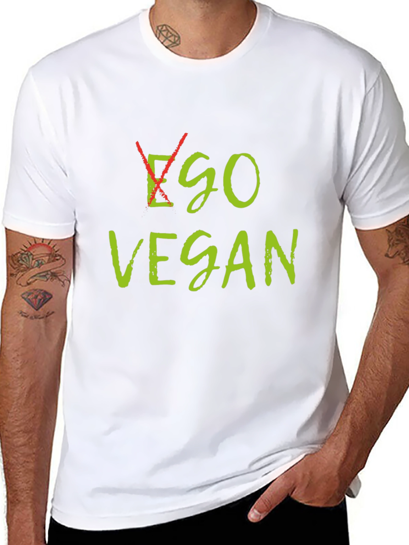 Ego Vegan Black T-Shirt
