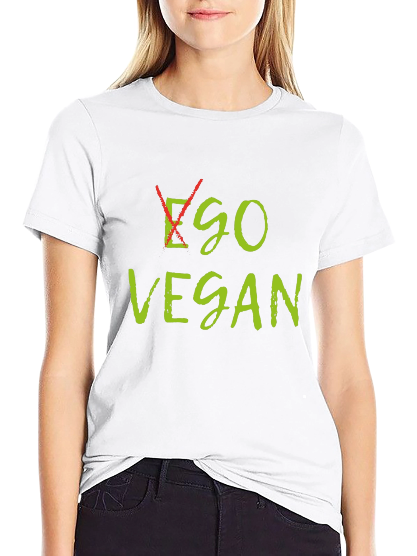 Ego Vegan Black T-Shirt