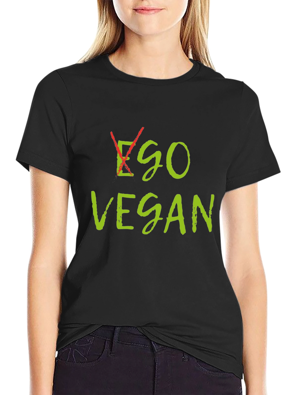 Ego Vegan Black T-Shirt