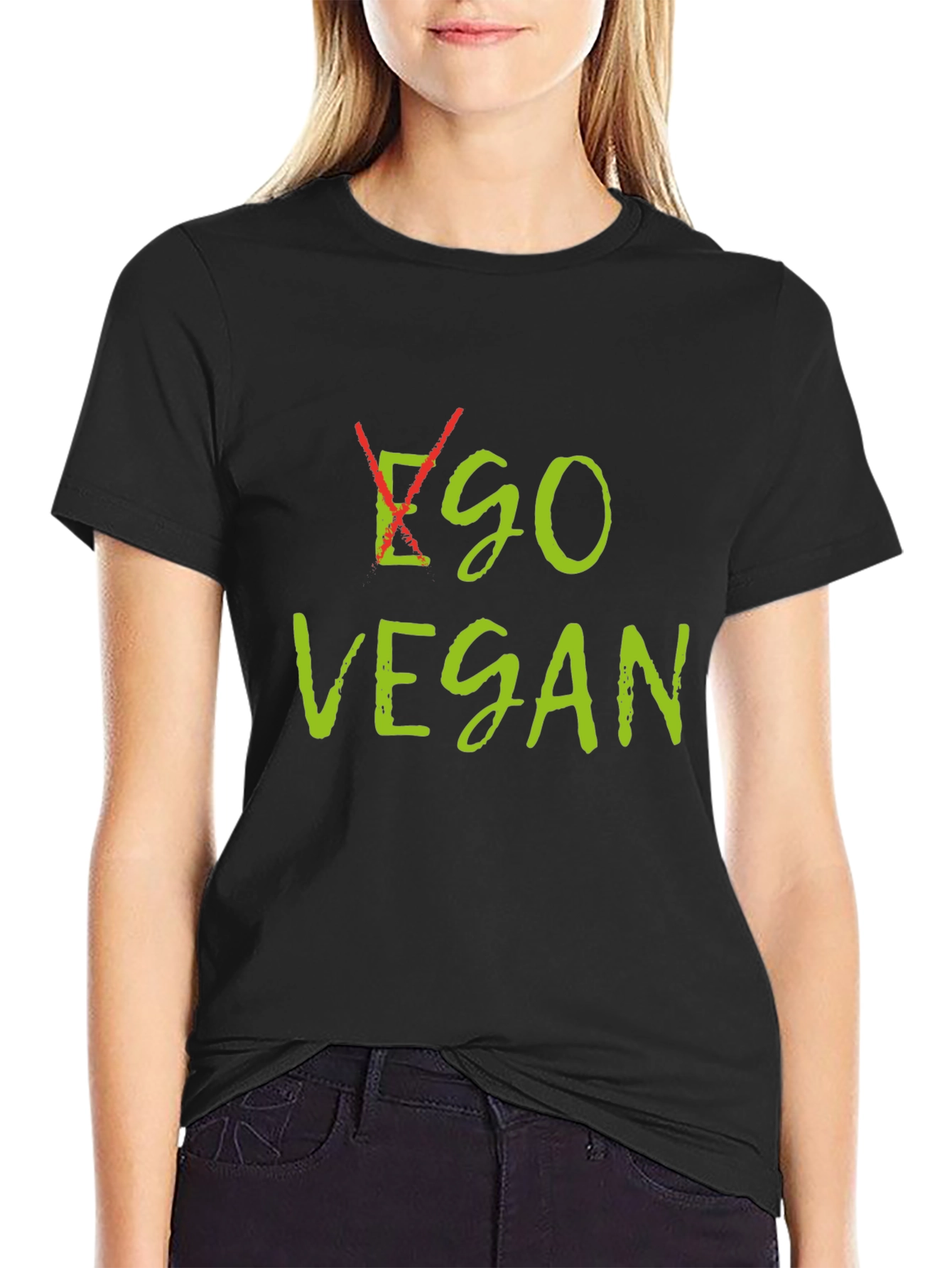 Ego Vegan Black T-Shirt
