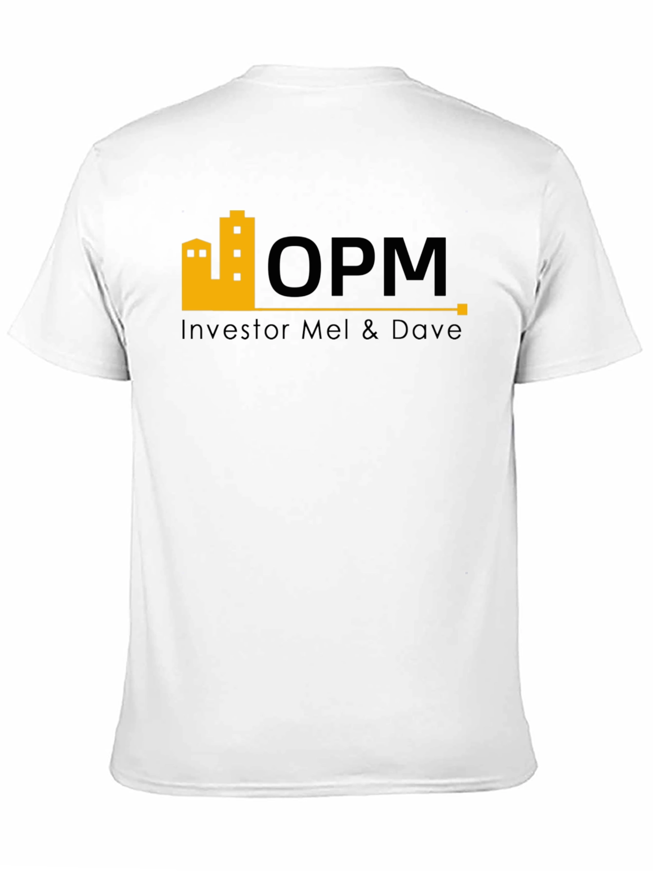 OPM Investor Mel & Dave Black T-Shirt