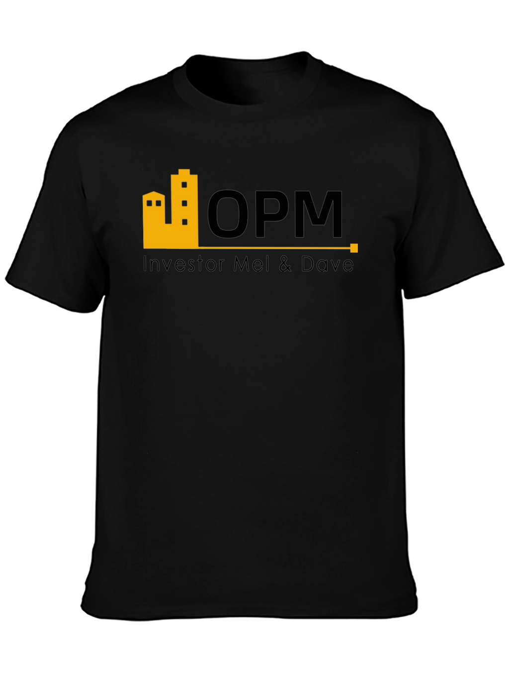 OPM Investor Mel & Dave Black T-Shirt