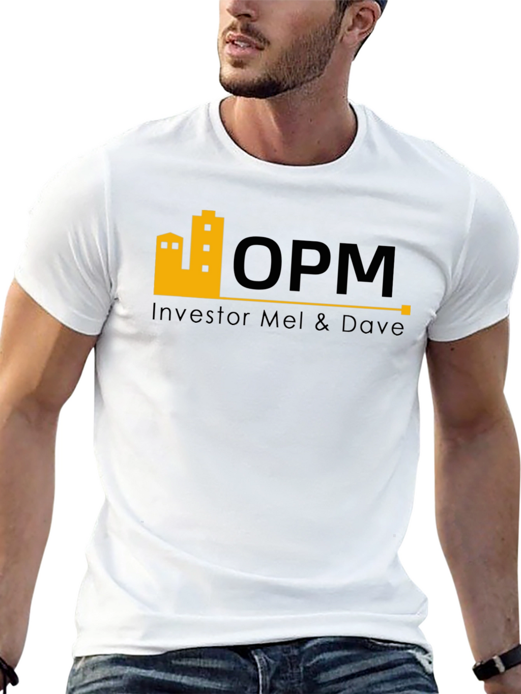 OPM Investor Mel & Dave Black T-Shirt