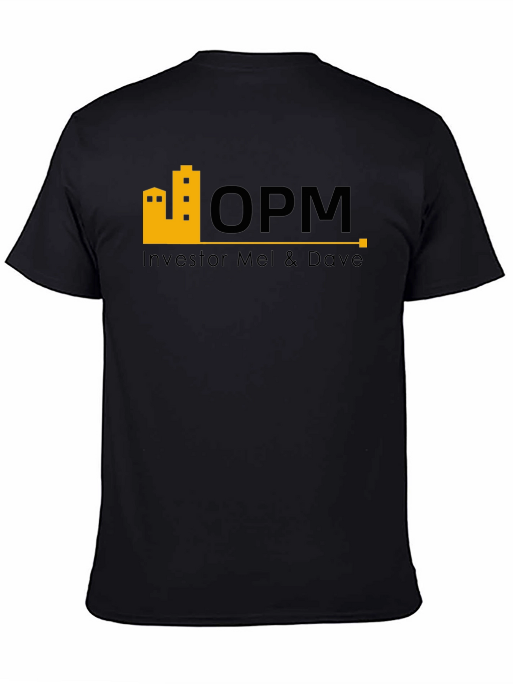 OPM Investor Mel & Dave Black T-Shirt