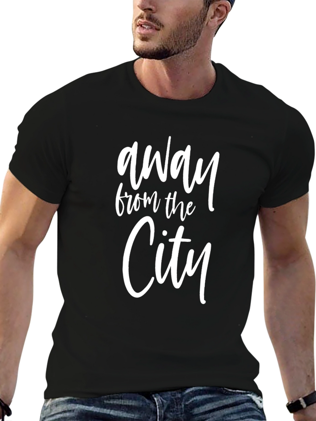 Away From The City Graphic T-Shirt