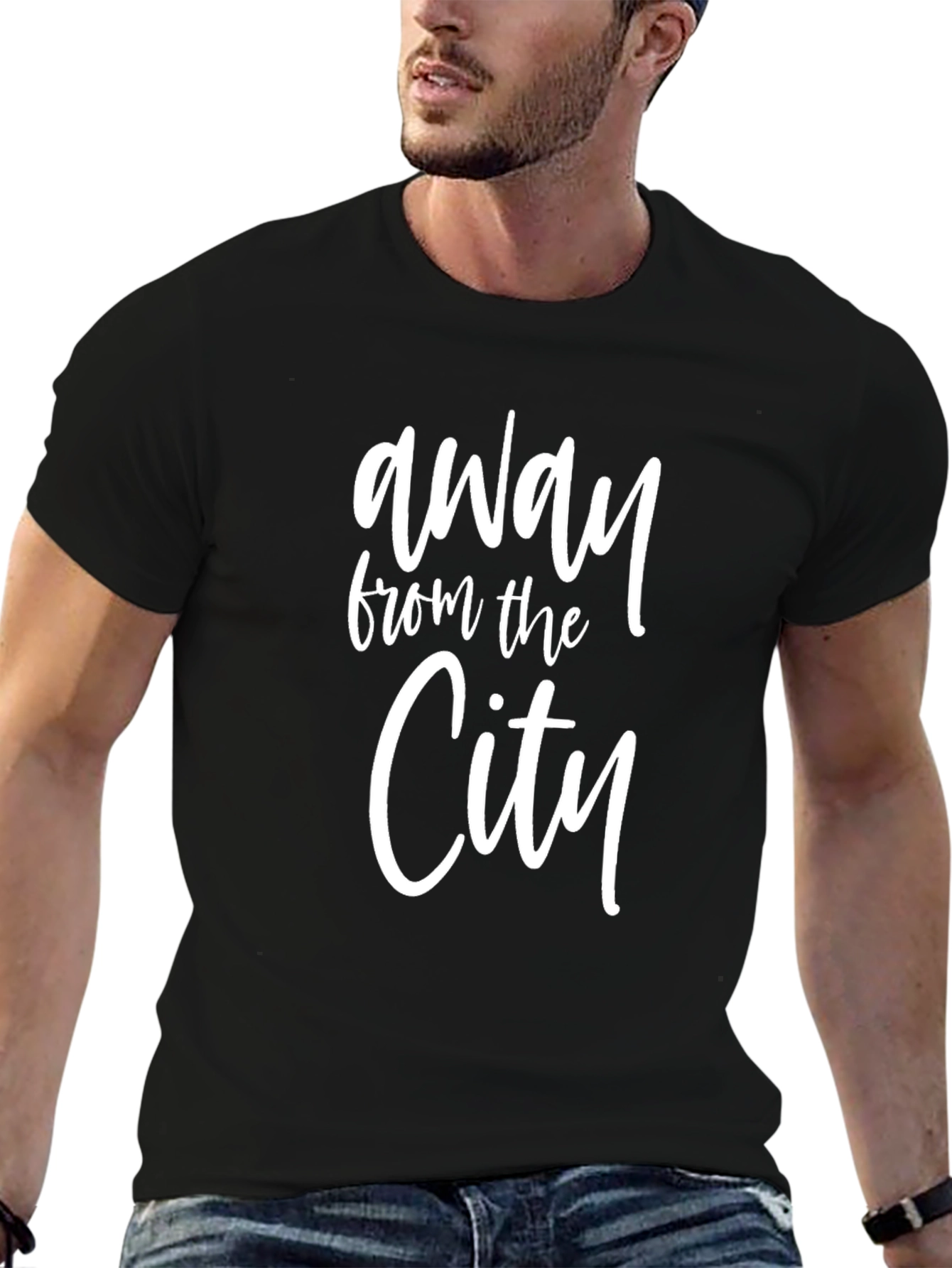 Away From The City Graphic T-Shirt