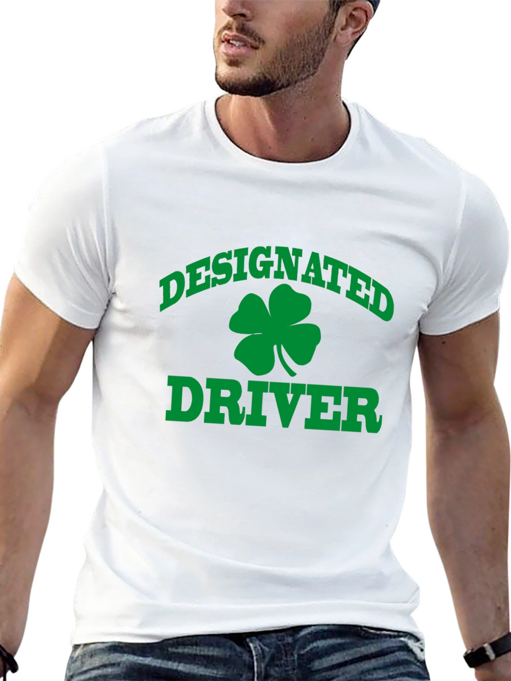 Designated Driver Shamrock St. Patricks Day T-Shirt