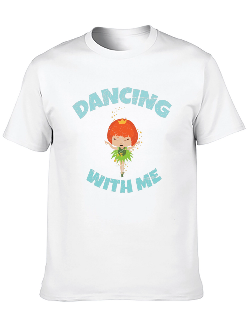 Dancing With Me Black Graphic Tee
