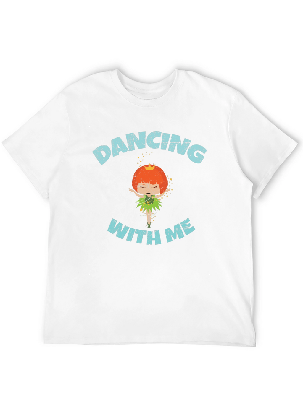 Dancing With Me Black Graphic Tee