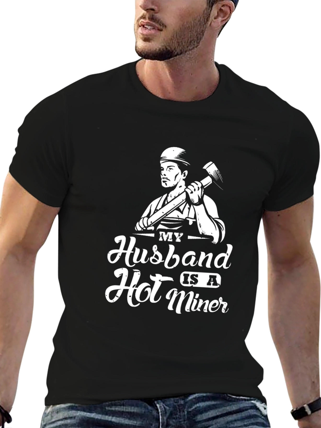 My Husband is a Hot Miner T-Shirt