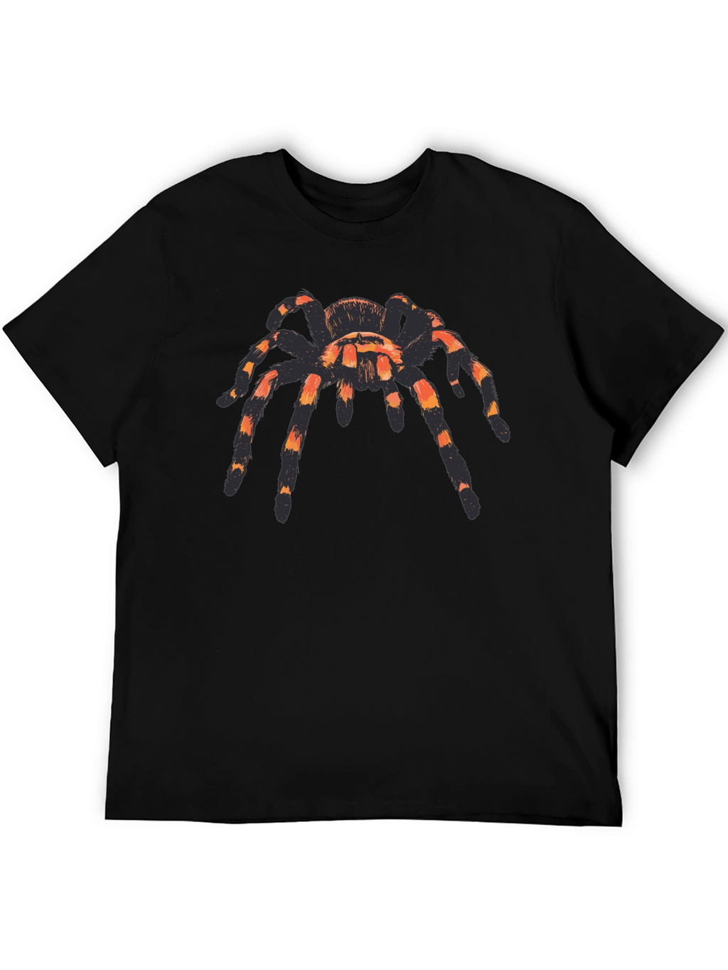 Tarantula Graphic T-Shirt - Black Short Sleeve
