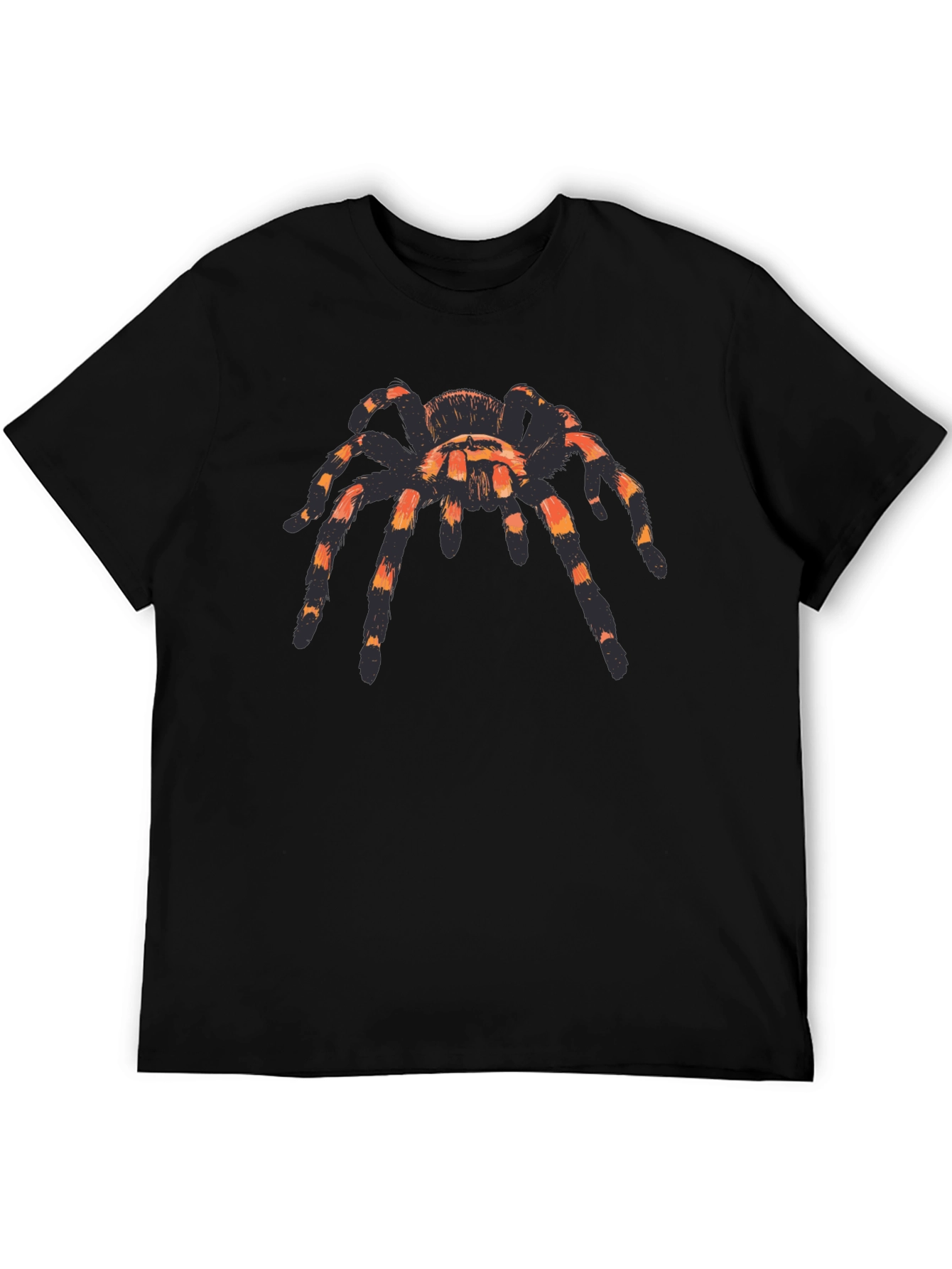 Tarantula Graphic T-Shirt - Black Short Sleeve