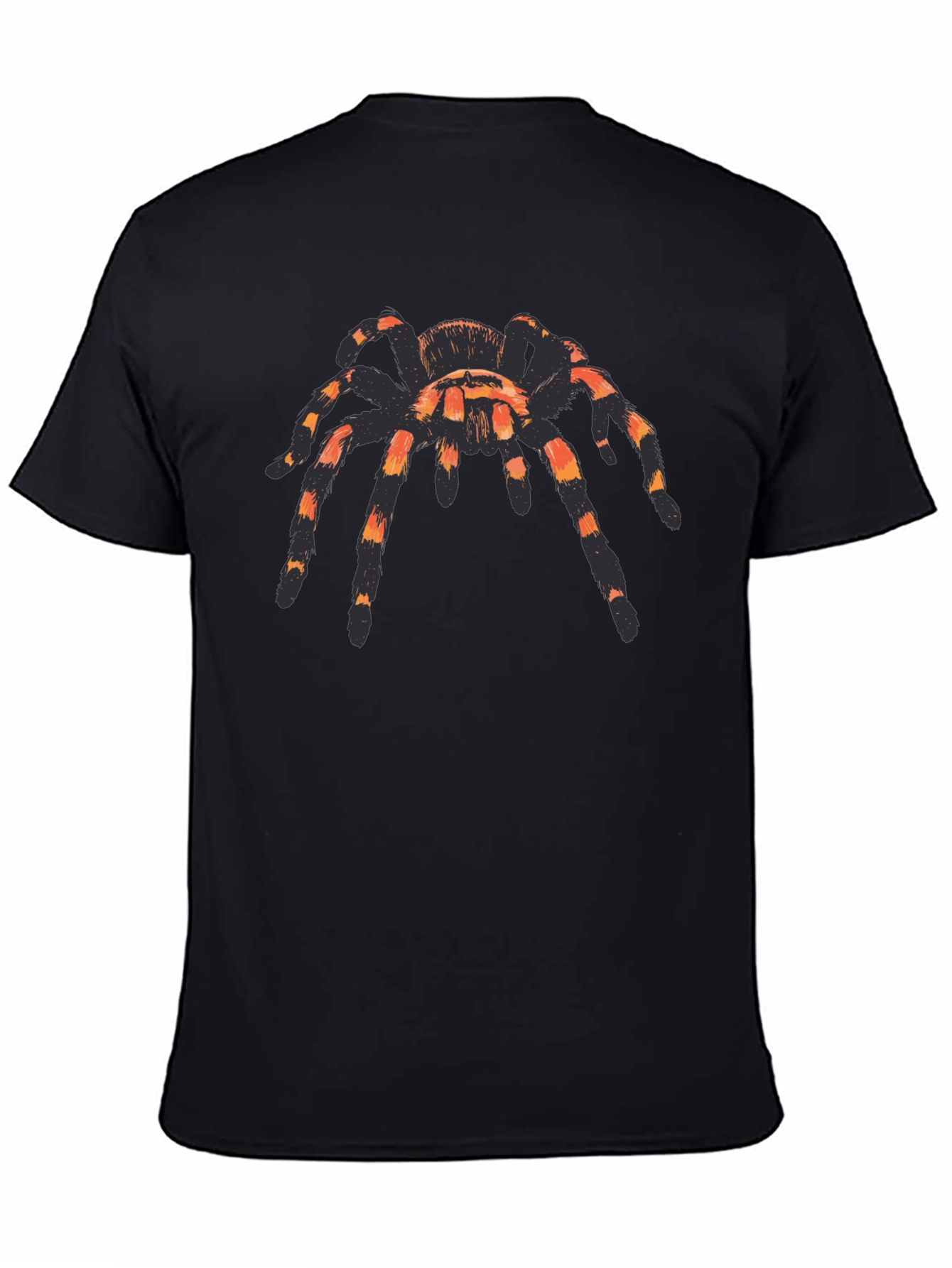 Tarantula Graphic T-Shirt - Black Short Sleeve