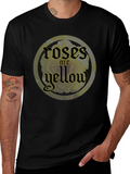 Roses are Yellow Graphic T-Shirt