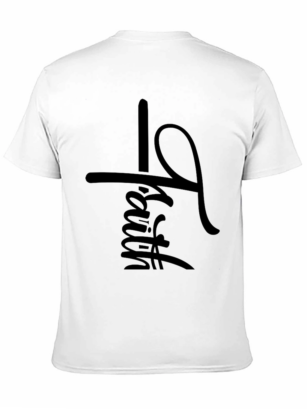 Faith Graphic Print T-Shirt - Stylish Christian Apparel