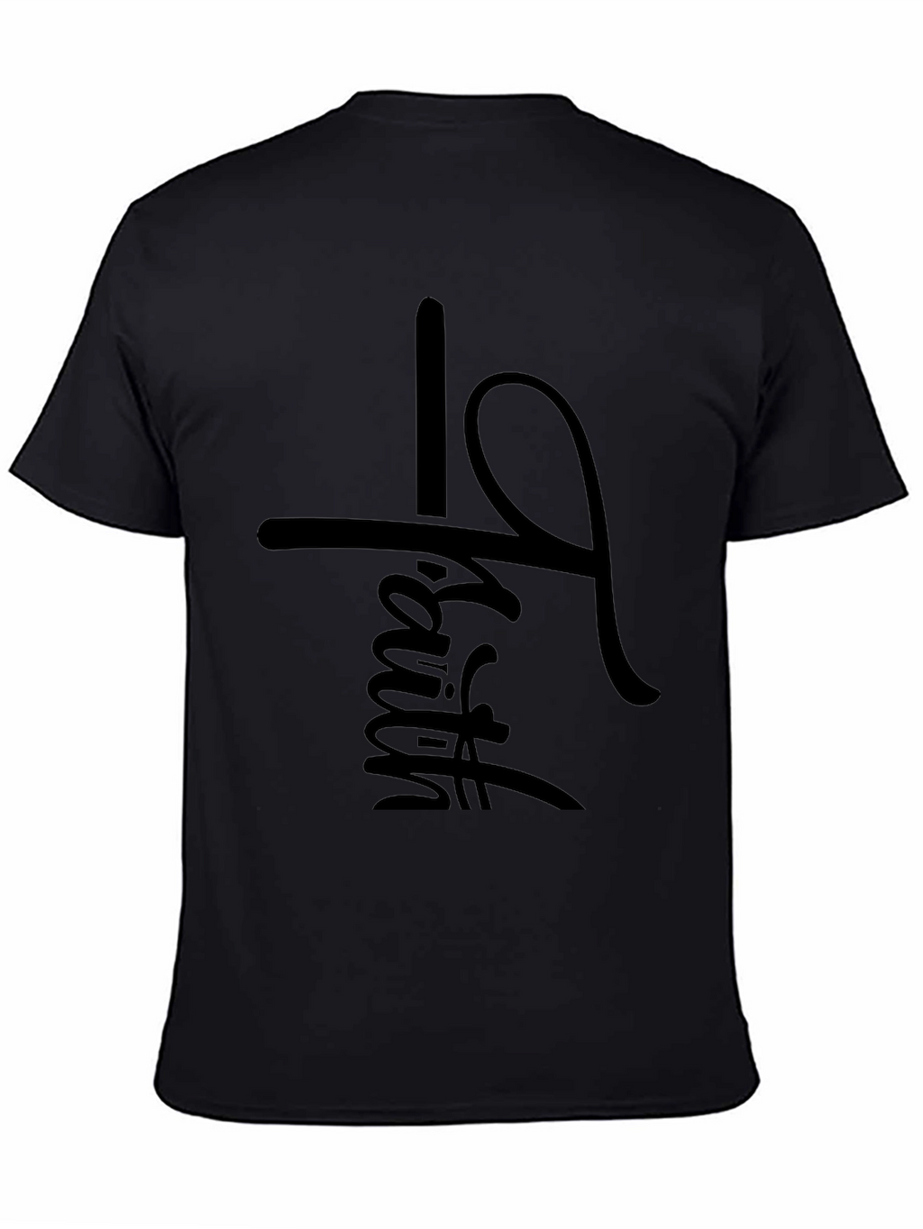 Faith Graphic Print T-Shirt - Stylish Christian Apparel