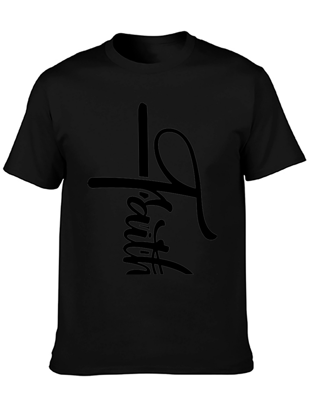 Faith Graphic Print T-Shirt - Stylish Christian Apparel