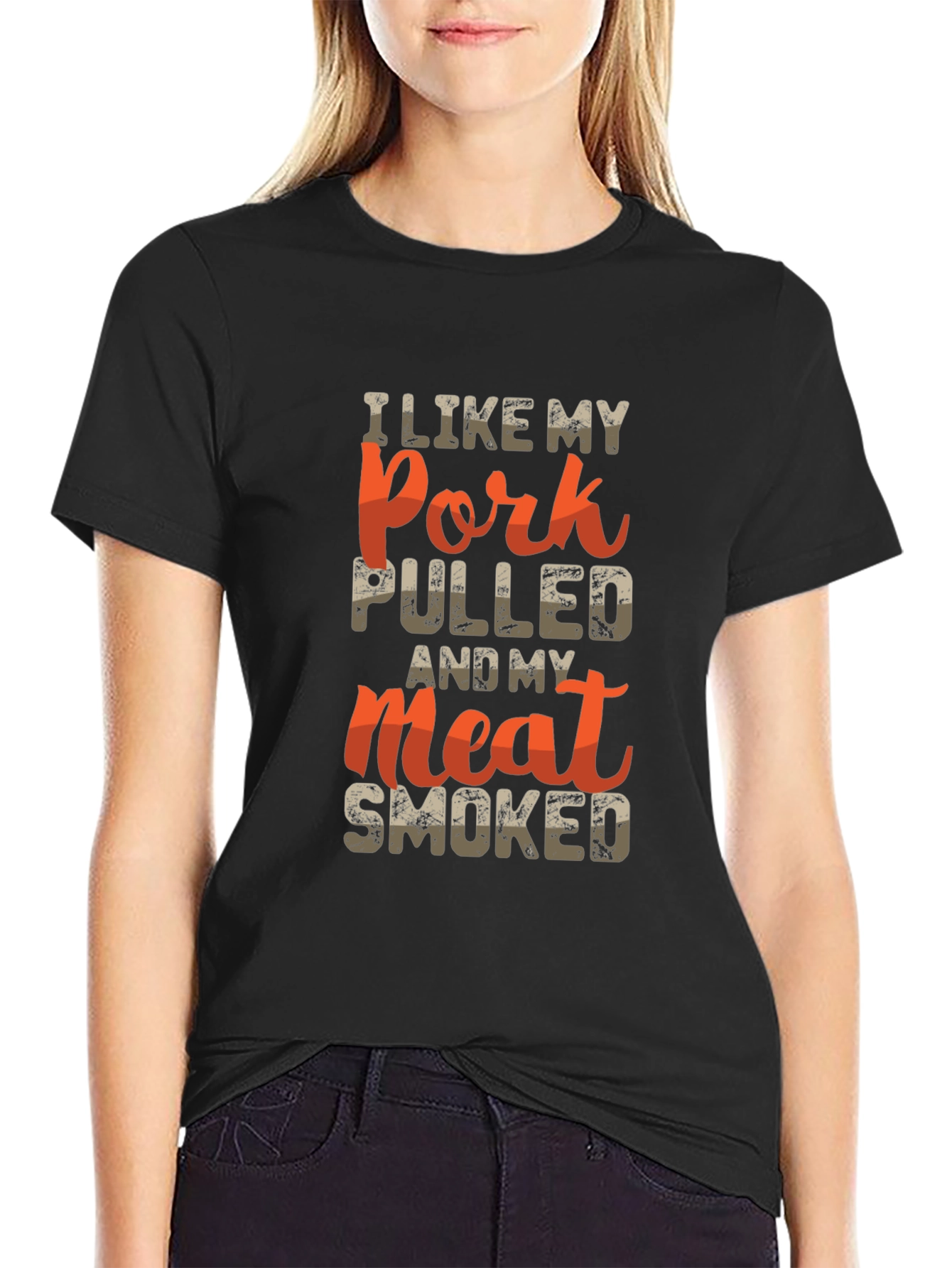 Pulled Pork BBQ Smoker T-Shirt