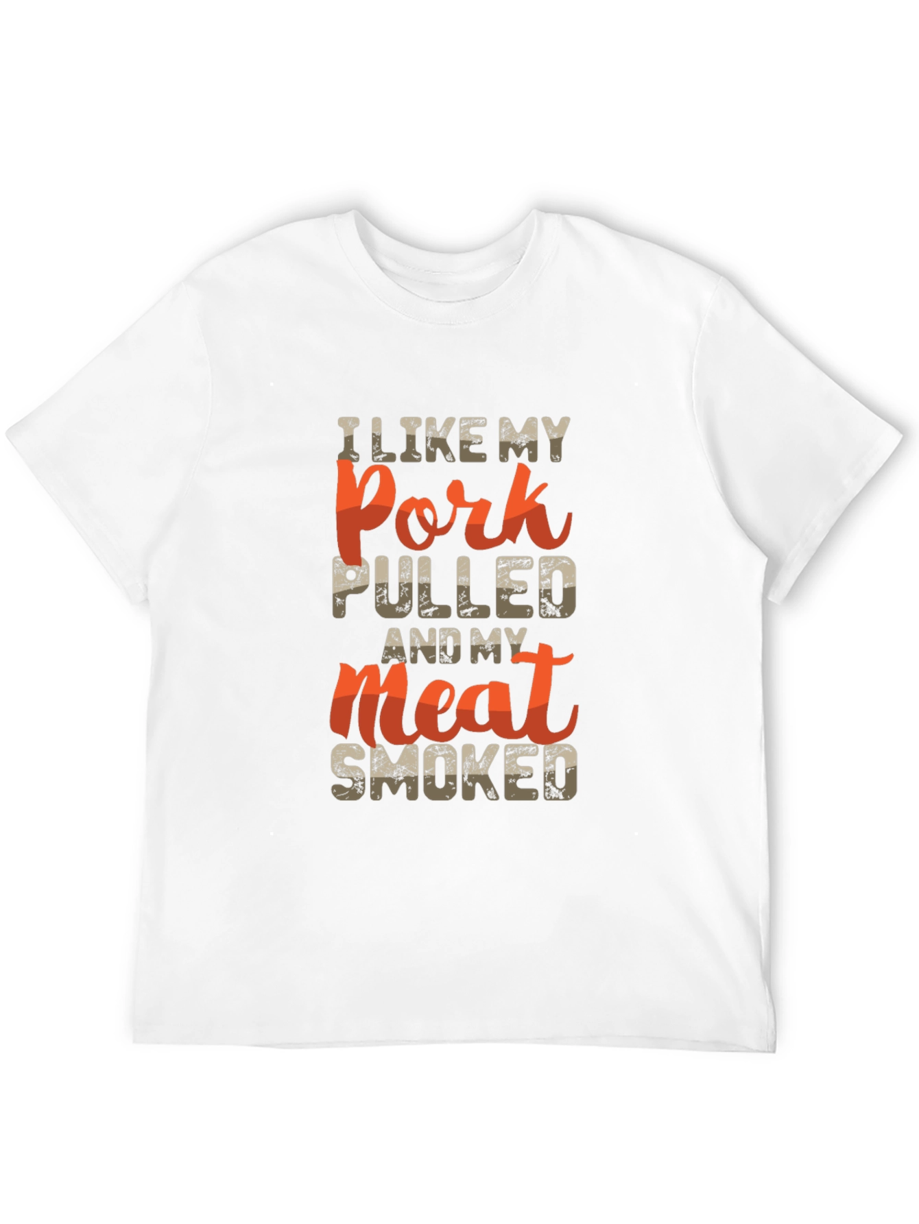 Pulled Pork BBQ Smoker T-Shirt