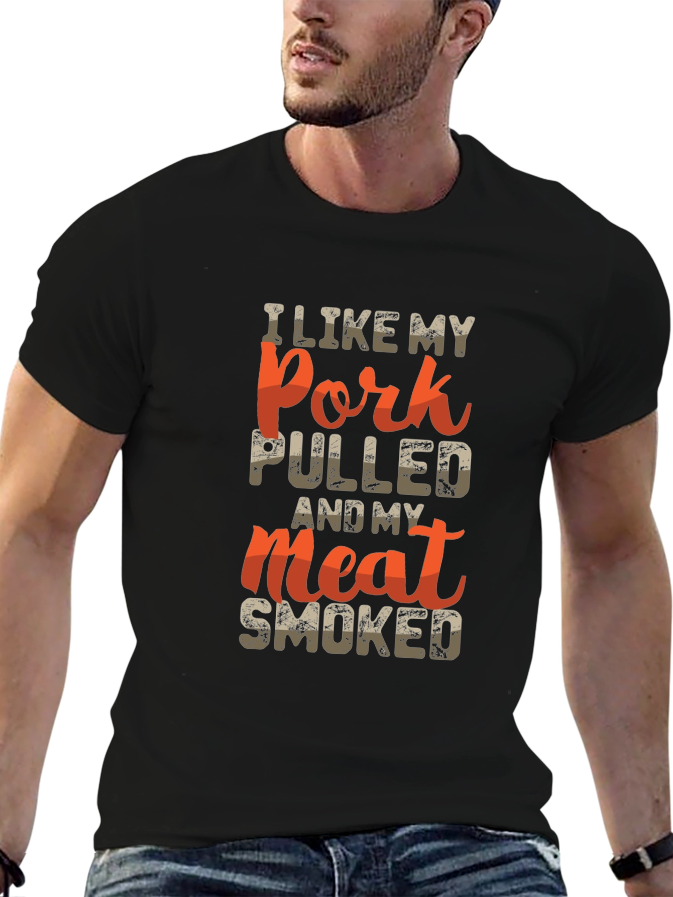 Pulled Pork BBQ Smoker T-Shirt