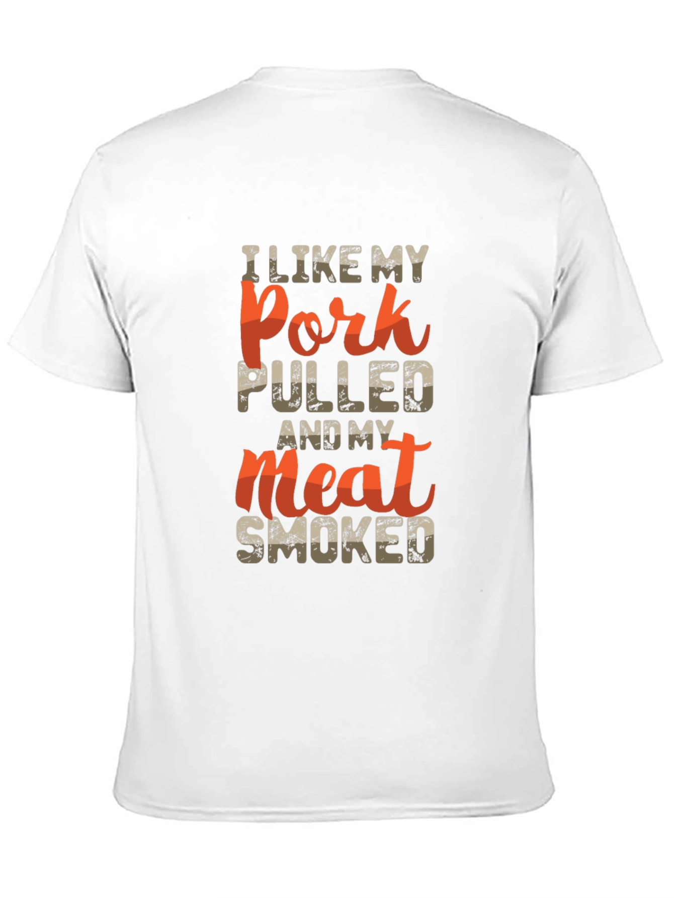 Pulled Pork BBQ Smoker T-Shirt