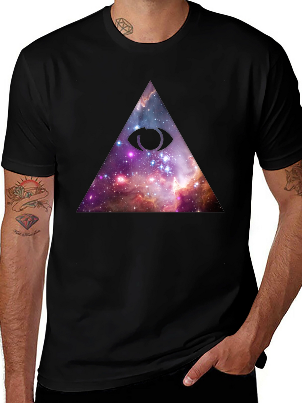 Galaxy Eye Illuminati T-Shirt