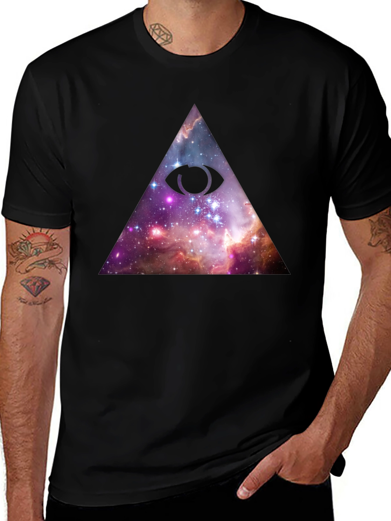 Galaxy Eye Illuminati T-Shirt