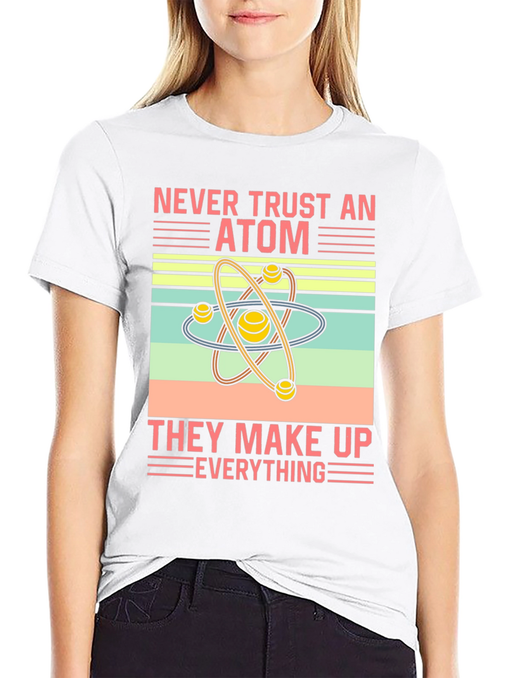 Never Trust an Atom Mens T-Shirt