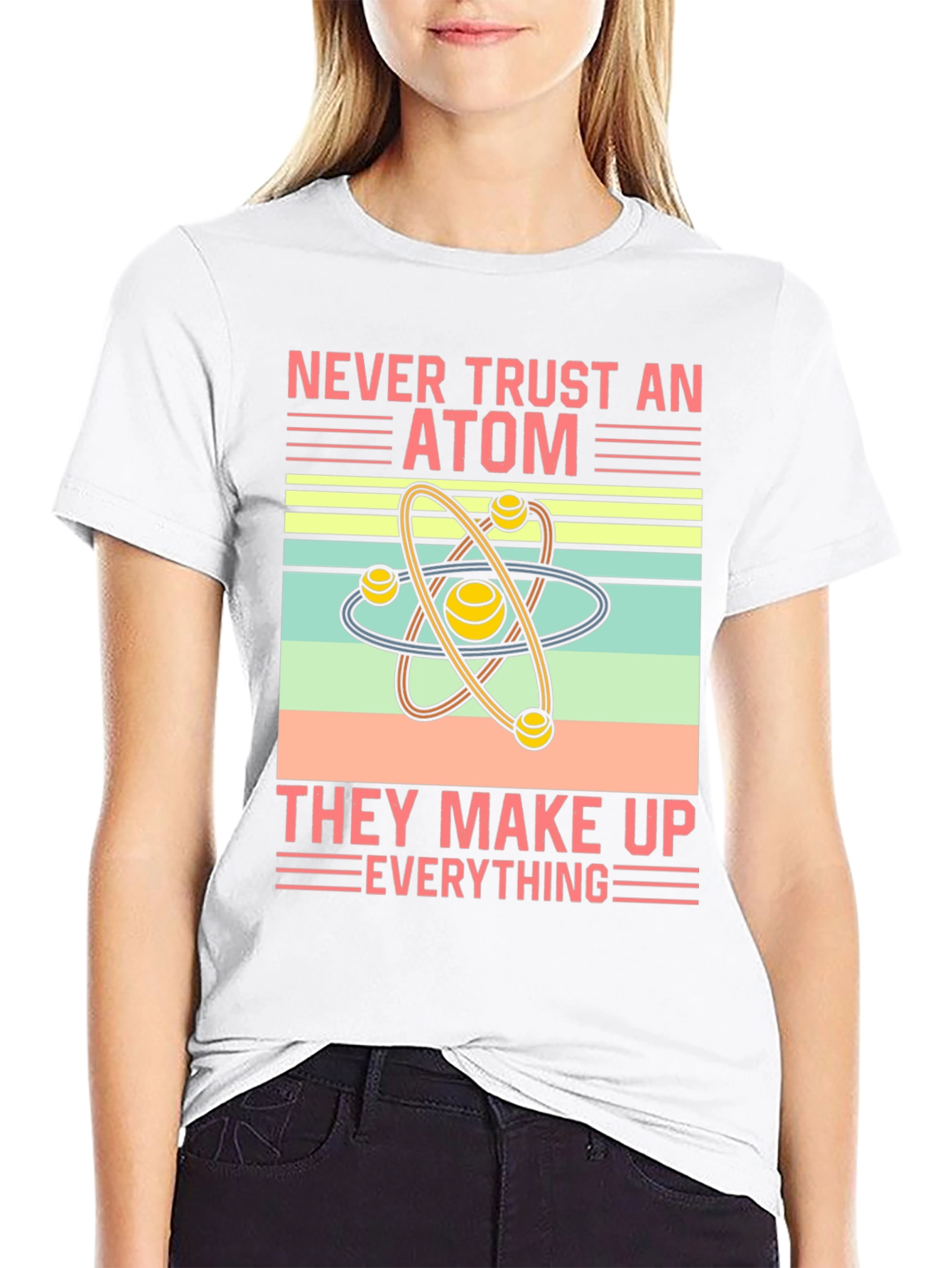 Never Trust an Atom Mens T-Shirt