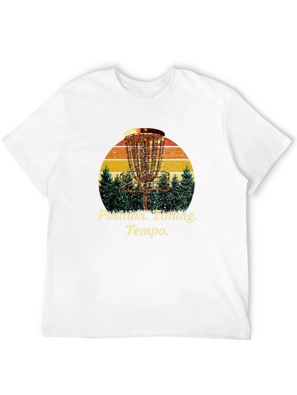 Disc Golf T-Shirt - Position Timing Tempo
