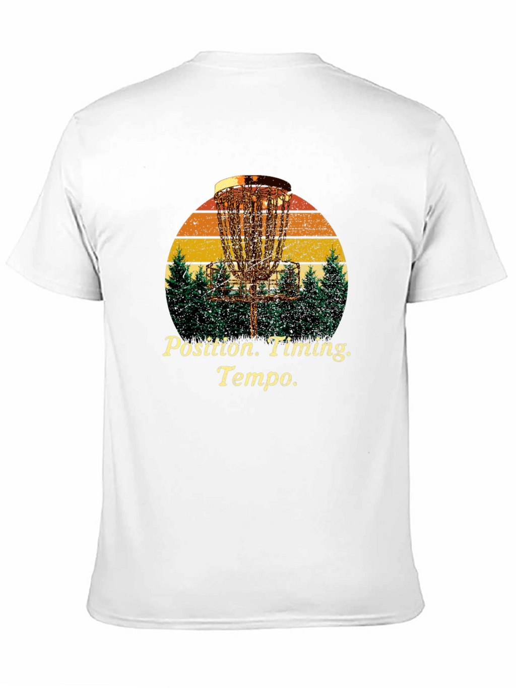 Disc Golf T-Shirt - Position Timing Tempo