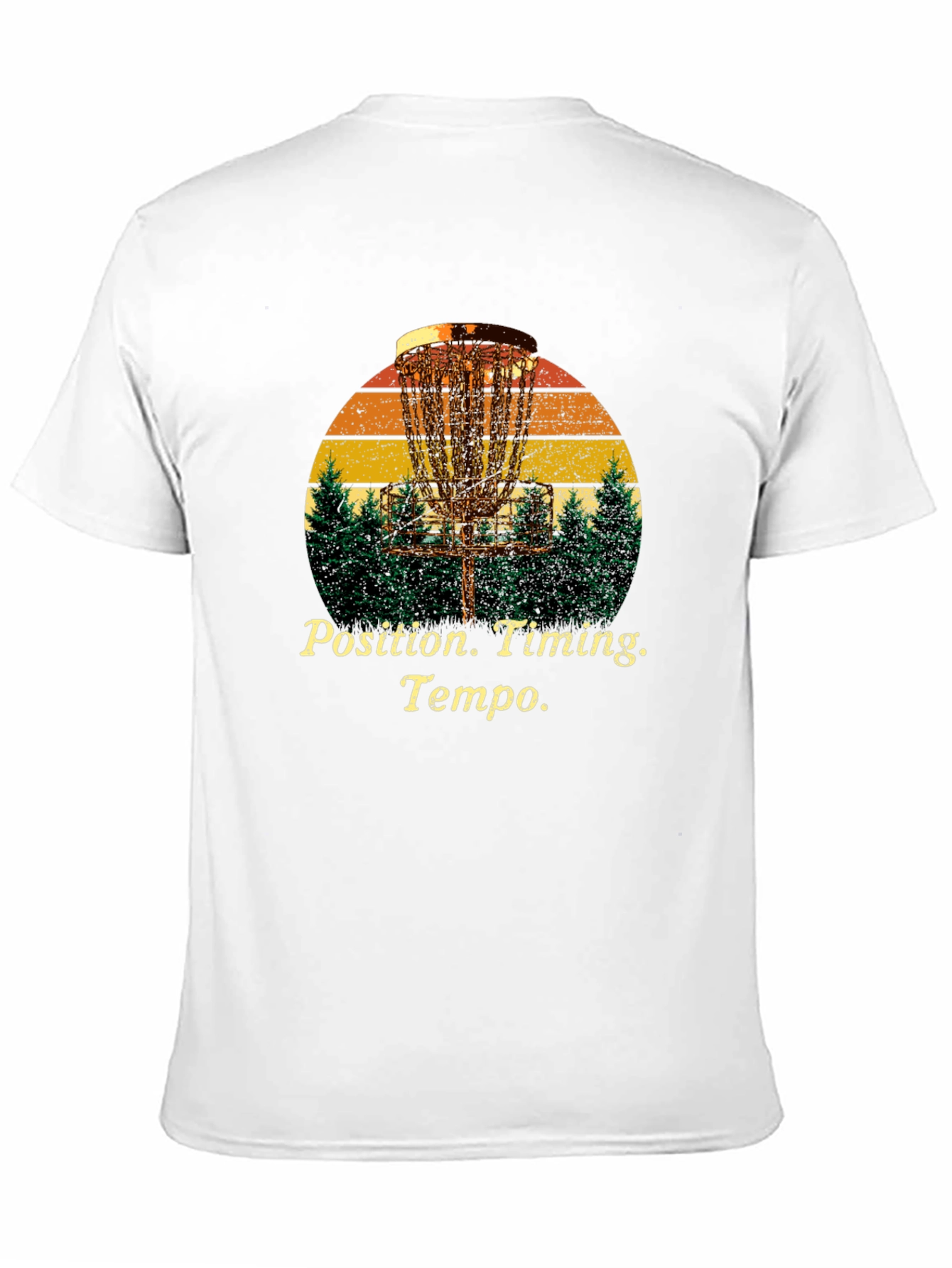 Disc Golf T-Shirt - Position Timing Tempo
